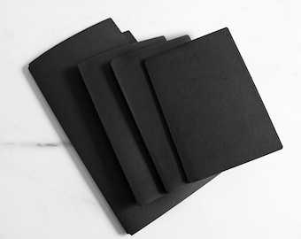 Black Travelers Notebook File Folder