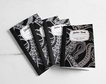 Kraken Sticker Release Books - Passport,Pocket, A6, B6 Slim