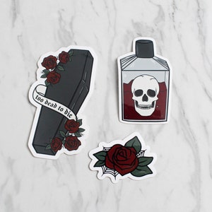 Dark Desires Vinyl Sticker Pack | HPC Collab Limited Collection