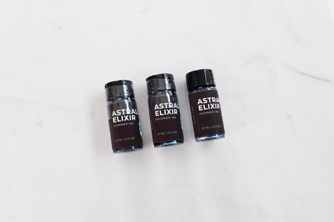 Elixir Vials Astral Elixir - 10ml Shimmer Ink Vial - Etsy