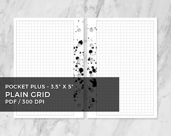 PLAIN GRID - Pocket Plus