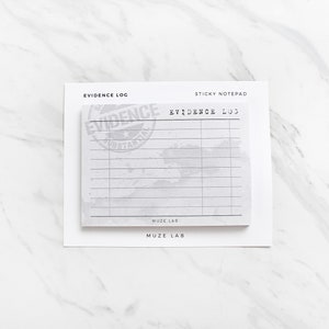 Evidence Log | Expense Tracker Sticky Notes