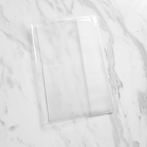 JYS Clear Transparent Passport Cover Case Travel