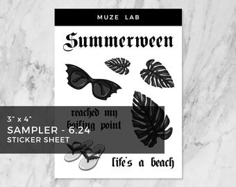 6.24 - Hoja de pegatinas de muestra