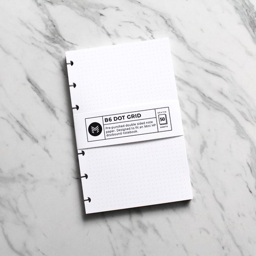 Printed Dot Grid Planner Inserts for Mini Happy Planner Dot | Etsy