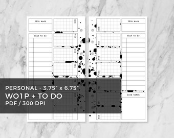 WO1P + TO DO - Personal