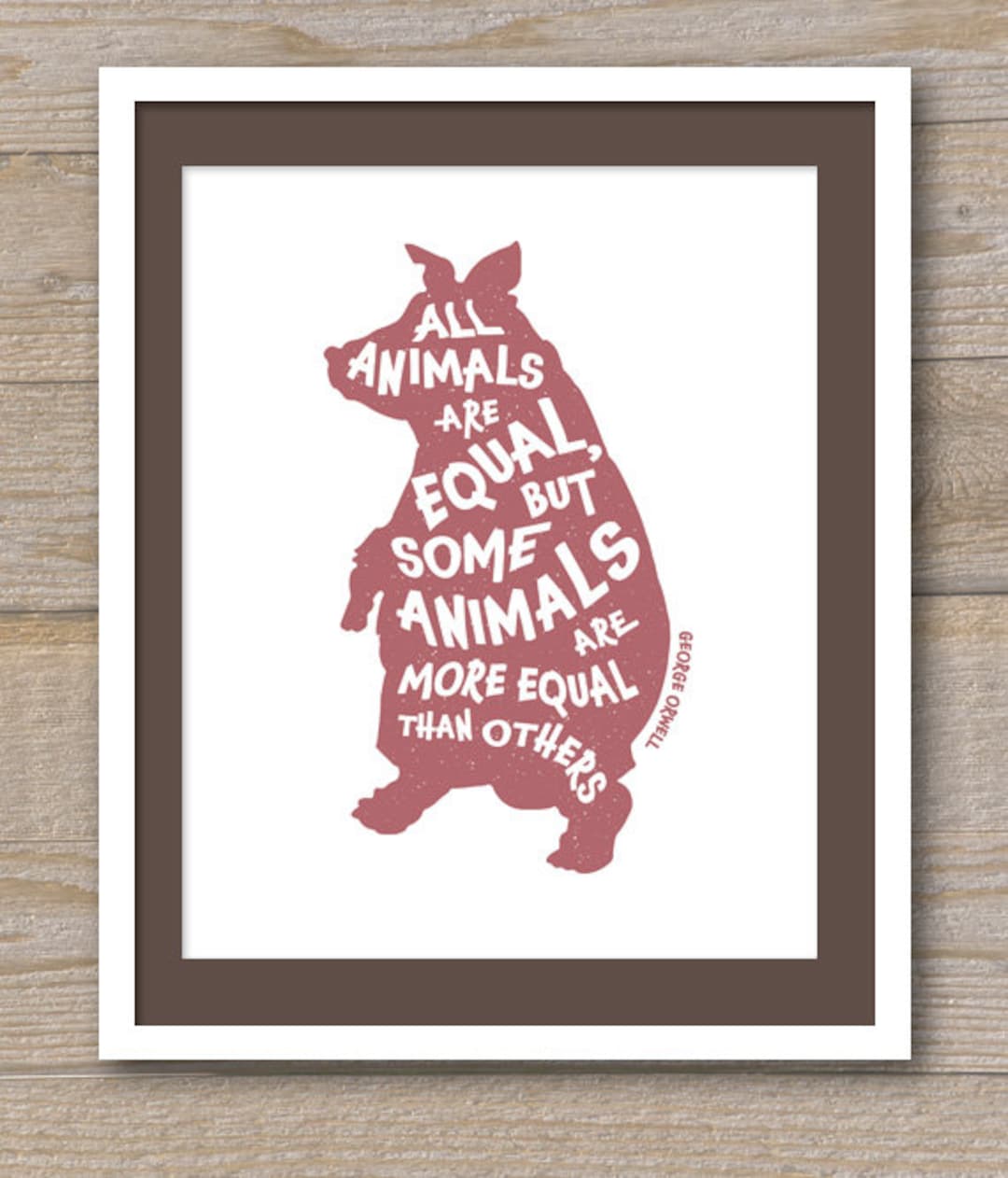 Digital File - All Animals Are Equal - George Orwell - Animal Farm