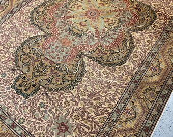 Schöner Kurdischer Teppich 6.4x24.7 Sanfte Farben. Macht wirklich zu Frieden