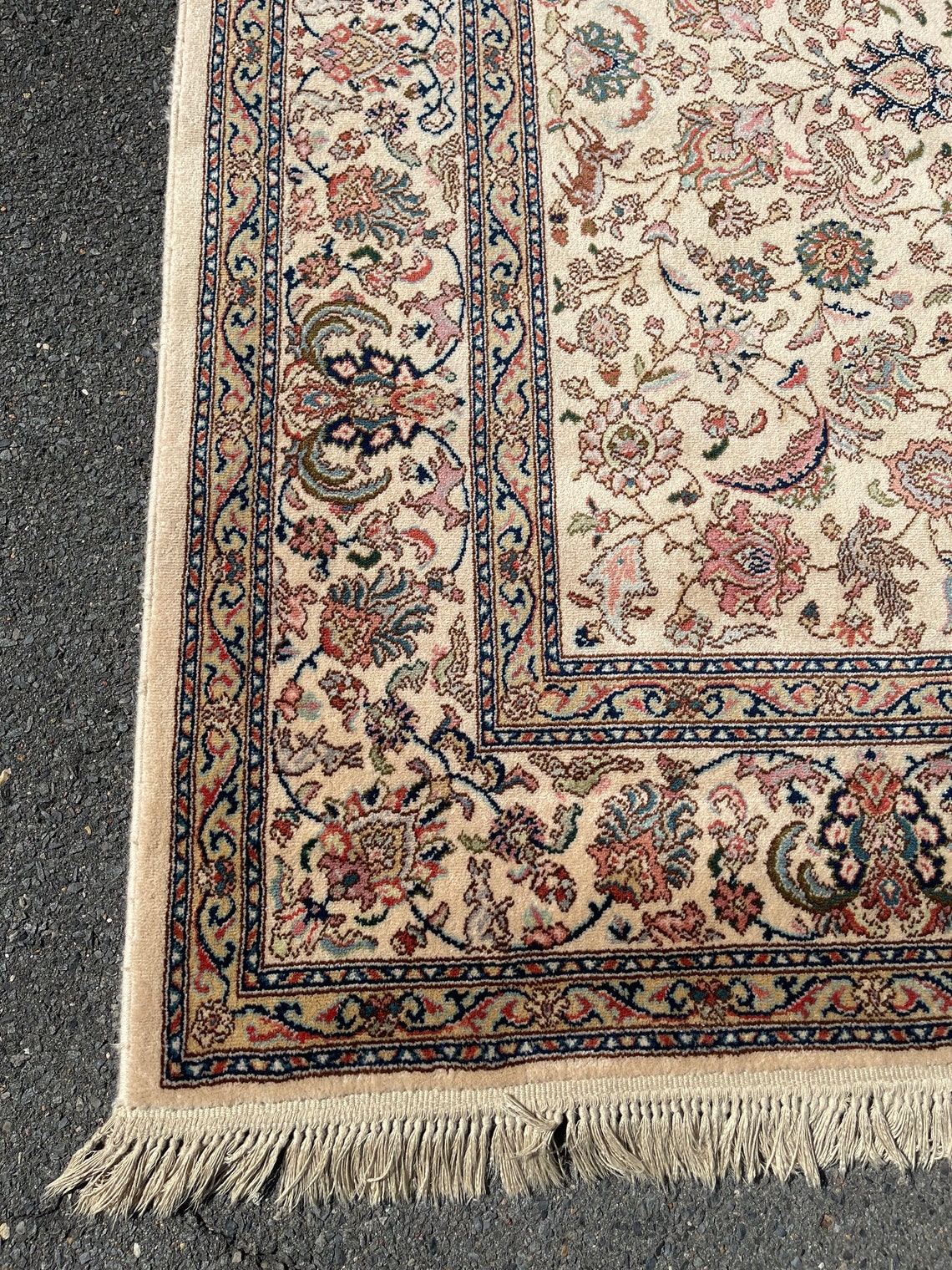 Tabriz Rug Karastan Rug Lovely Carpet 12x20 Gently Used 738 Etsy