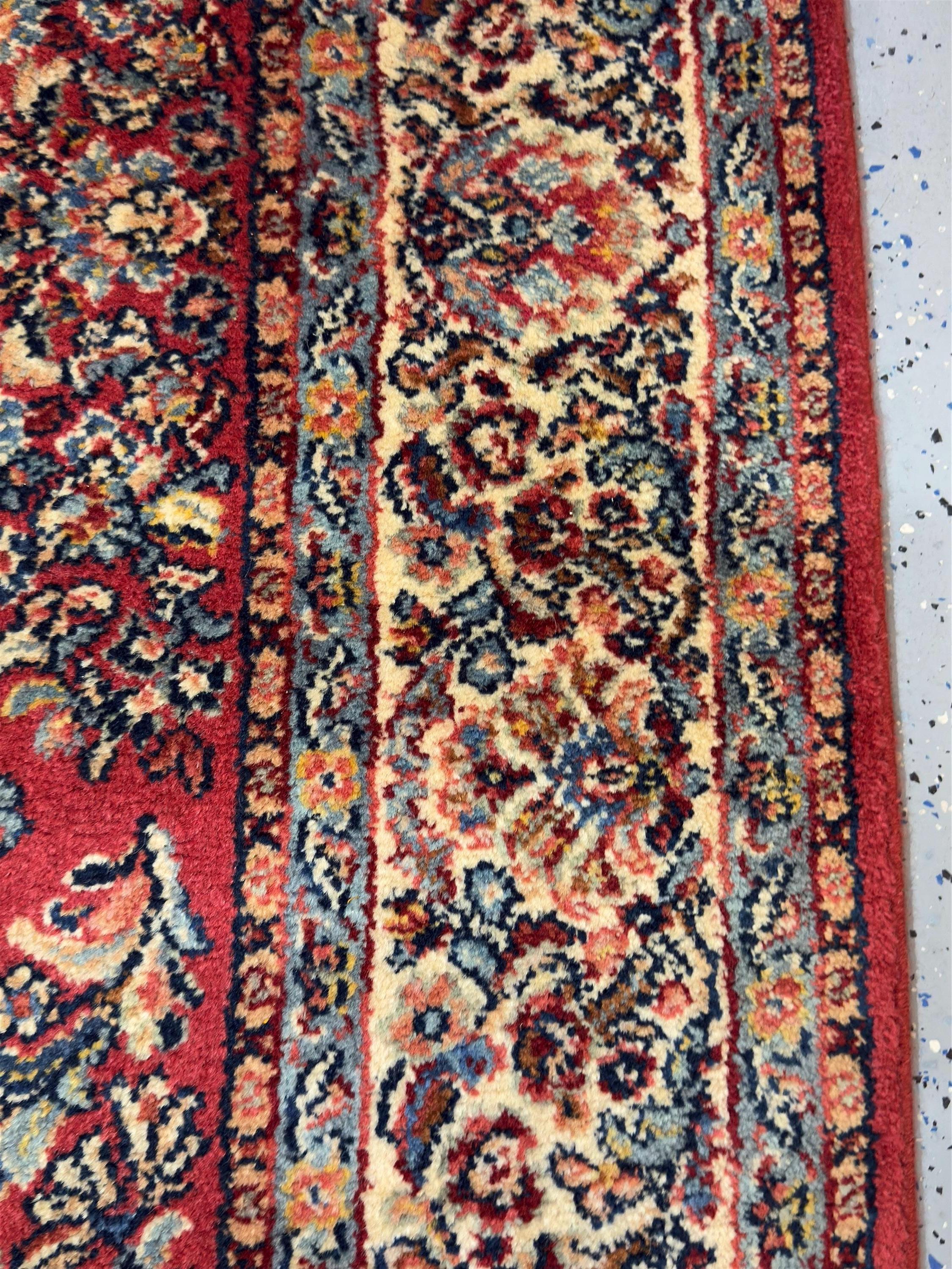 Original Collection Karastan Red Rug – 5.5x9 | Persian-inspired Wool ...