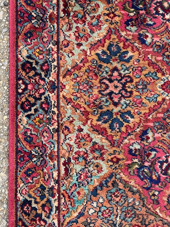 Multicolor Panel Kirman Rug by Karastan 717 Carpet 2.10x9 Superb Condition  - Etsy Finland