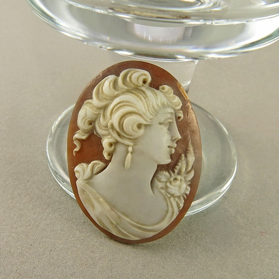 Victorian Antique Cameo Jewelry Supply Carved Shell Cameo Collectible Etsy Australia