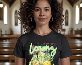 Maglietta grafica cristiana divertente / Umorismo sulla fede, Chiesa e giovani