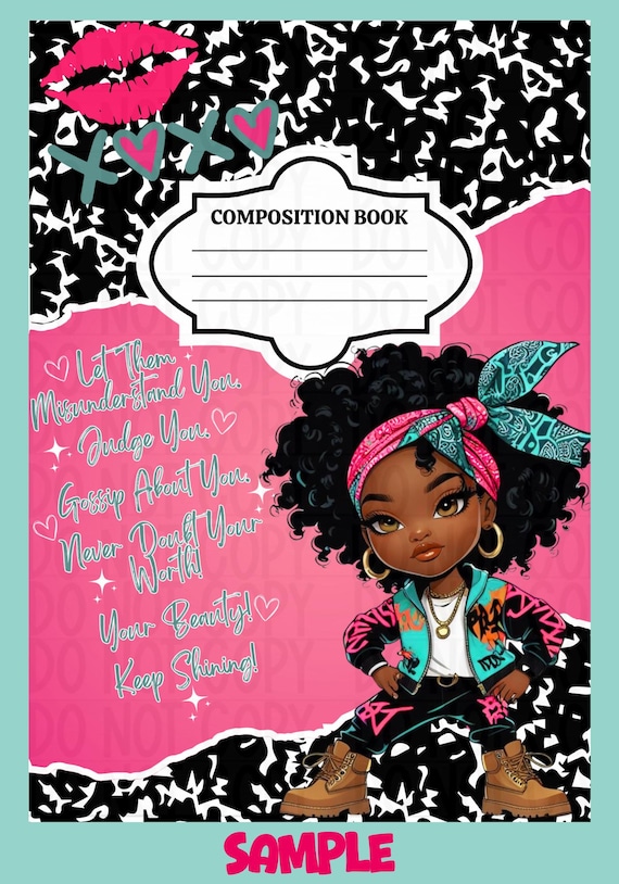 Custom Canva Editable Back-to-School Composition Notebooks