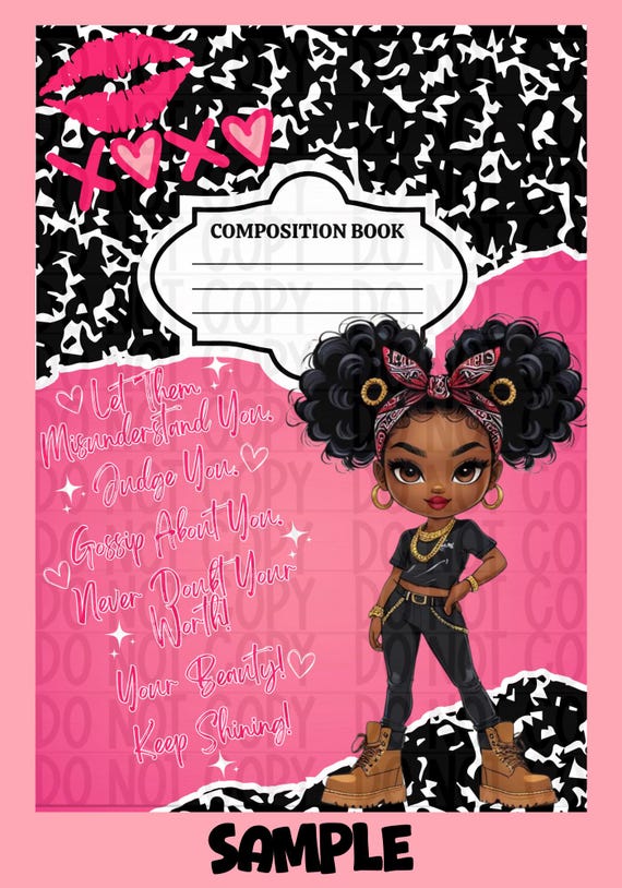 Custom Canva Editable Back-to-School Composition Notebooks