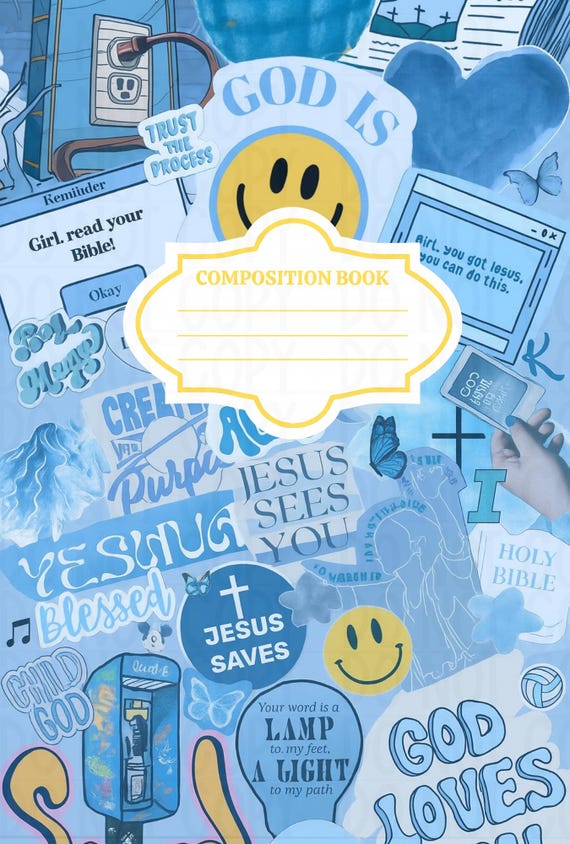 Custom Canva Editable Back-to-School Composition Notebooks