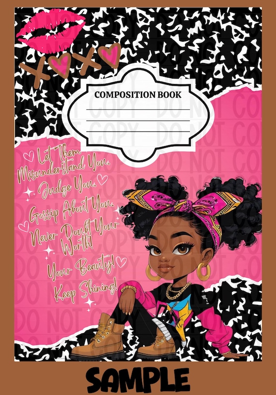 Custom Canva Editable Back-to-School Composition Notebooks
