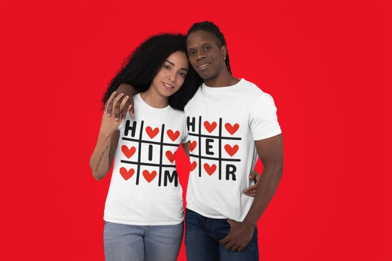 Him & Her Set-Cotton Transfer