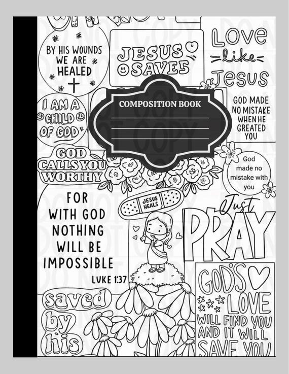 Custom Canva Editable Back-to-School Composition Notebooks