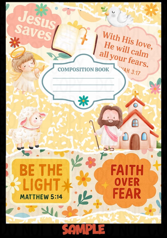 Custom Canva Editable Back-to-School Composition Notebooks