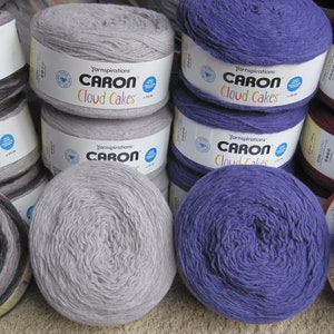 Caron Cloud Cakes - Discontinued - New and Unused - You choose the color - Price Is Per Skein