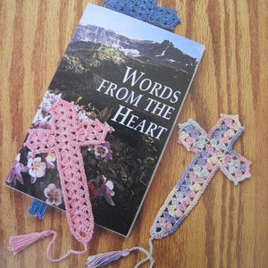 Crochet Pattern - Cross Bookmark - PDF Instant Download