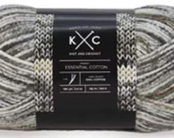 Essential - 180yds - Light Weight Cotton Yarn - by K+C - New and Unused - Destash