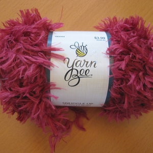 Yarn Bee - Snuggle Up - Scarlet Ruby - 100% Polyester - New and Unused