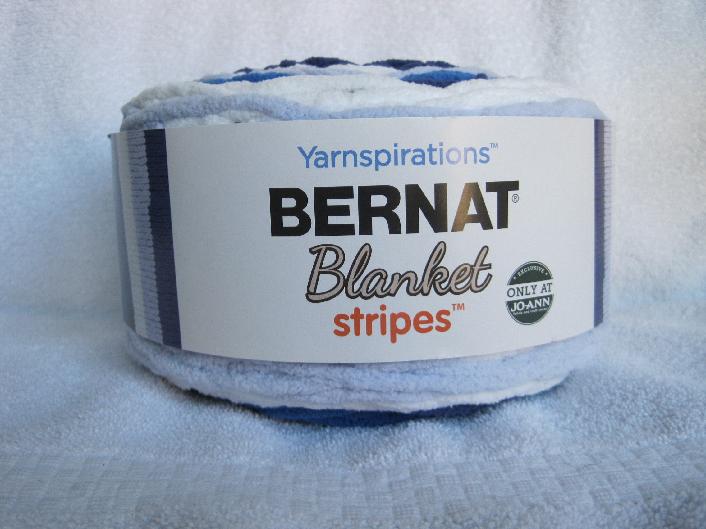 Bernat blanket stripes clear sky hotsell