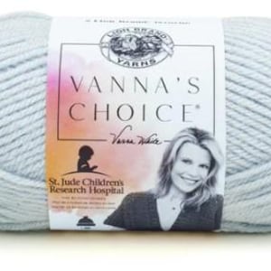 Vanna&#39;s Choice - Lion Brand - Silver Blue - New and Unused - Destash