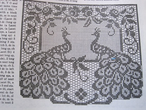 MALTESE Filet Crochet Pattern