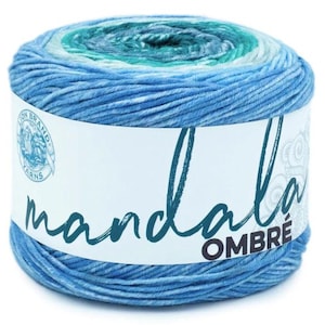 Mandala Ombre Yarn - Lion Brand - Mantra - New and Unused - Destash