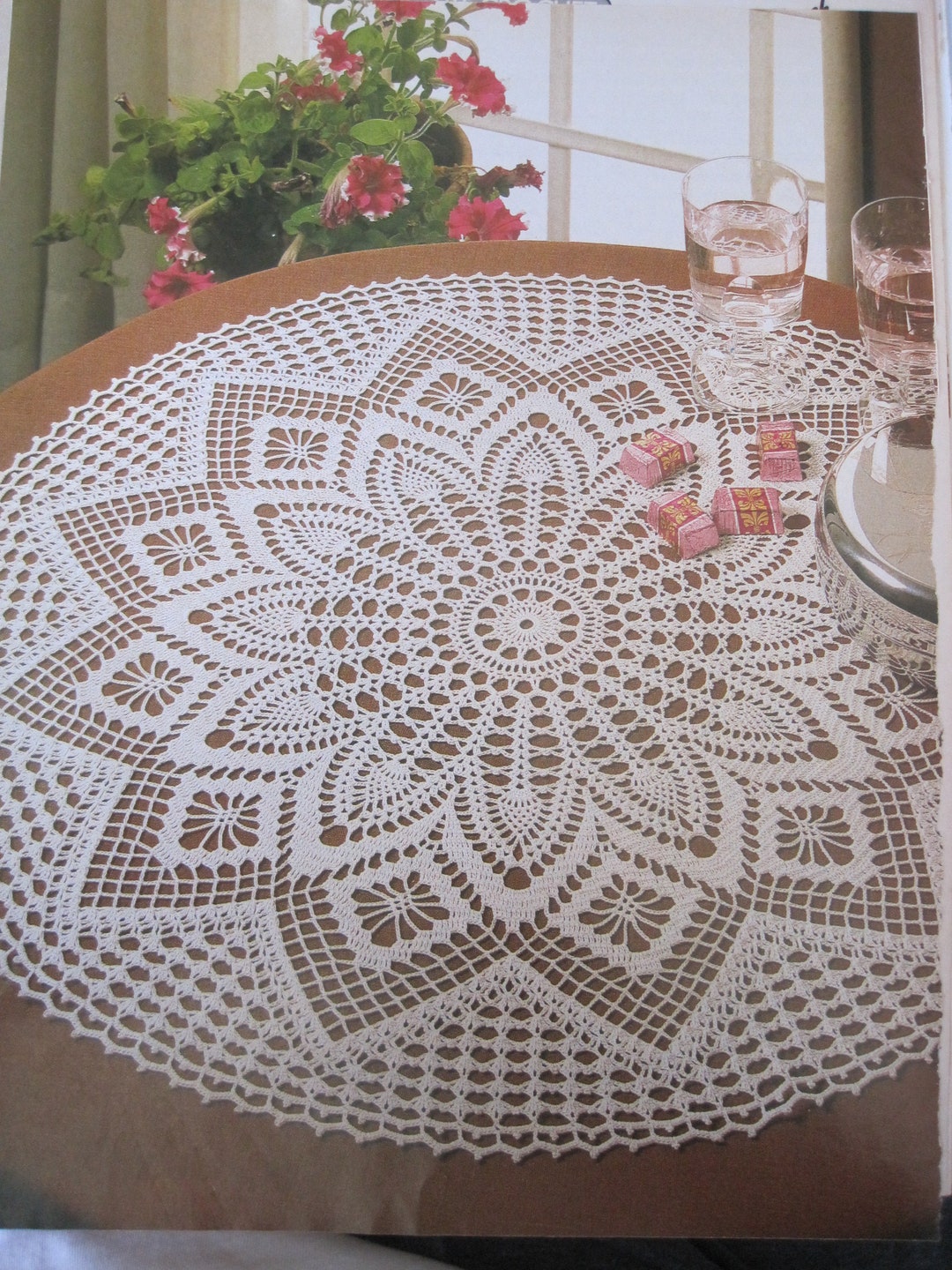 Crochet Pattern Star-flower 21.25 Vintage - Etsy