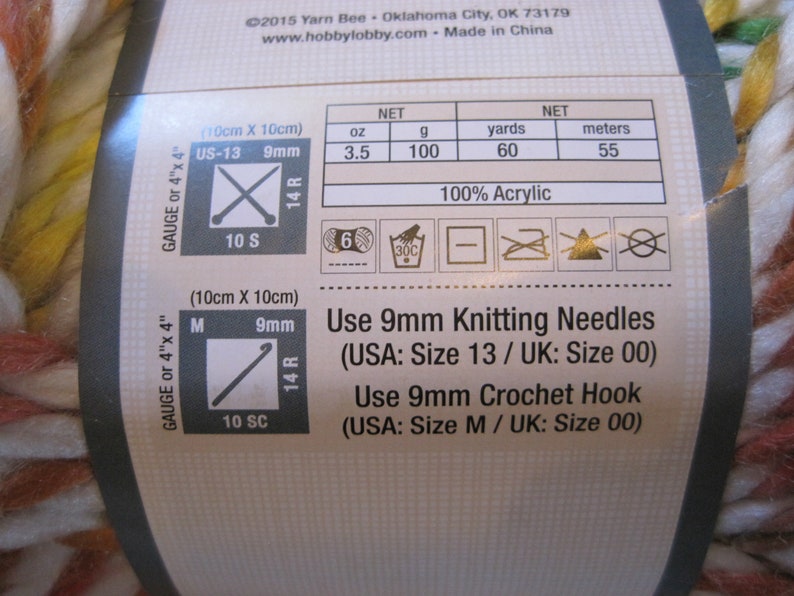 Yarn Bee Colorplay Forest Trails NEW and UNUSED Etsy