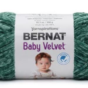 Bernat Baby Velvet Big Ball – Gomitolo Di Filato Velluto (Poliestere 100%) – Colore Vapor Gray – 300g / 450m
