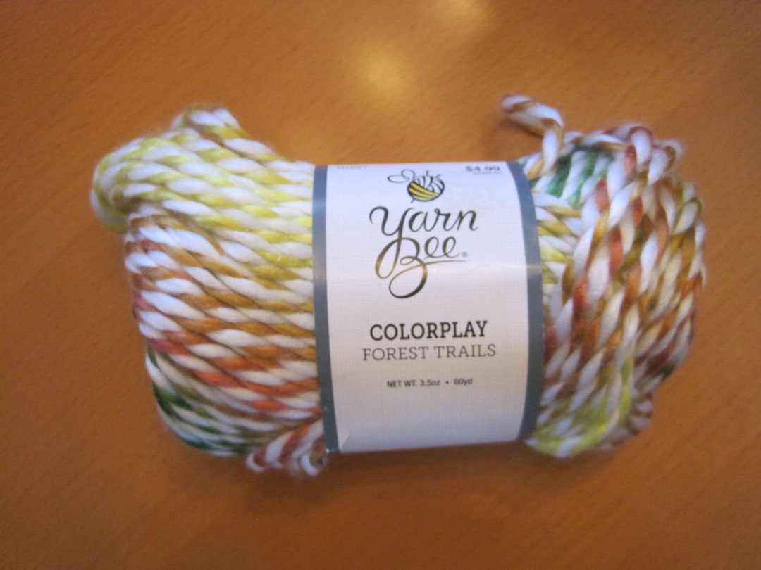 Yarn Bee Colorplay Forest Trails NEW and UNUSED Etsy