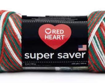 Red Heart - Super Saver - Worsted Acrylic Yarn - New and Unused - Destash