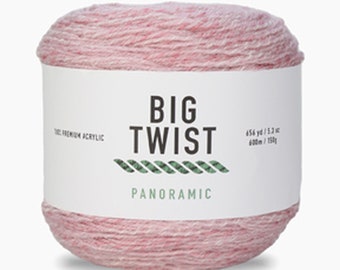 Big Twist Natural Blend Yarn - Faded Denim Lot of 6 - Clearance/Liquidation!