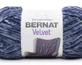 Bernat Velvet - 315 yardas - Hilo de poliéster voluminoso - Nuevo y sin usar - Destash