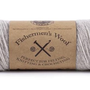 Lion Brand Fishermen's - 400m - Oatmeal - Kammgarn - Neu und Unbenutzt