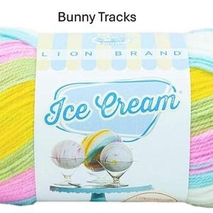 Filato Lion Brand - Gelato - Colori assortiti - Nuovo e mai usato - Destash