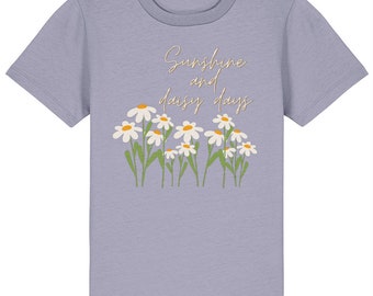 Kids Unisex TShirt -Sunshine and Daisy days