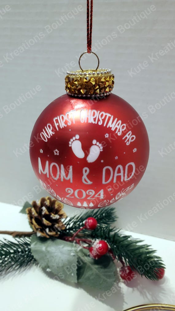 Our First Christmas Ornaments/Baby 1st Christmas/Merry Christmas