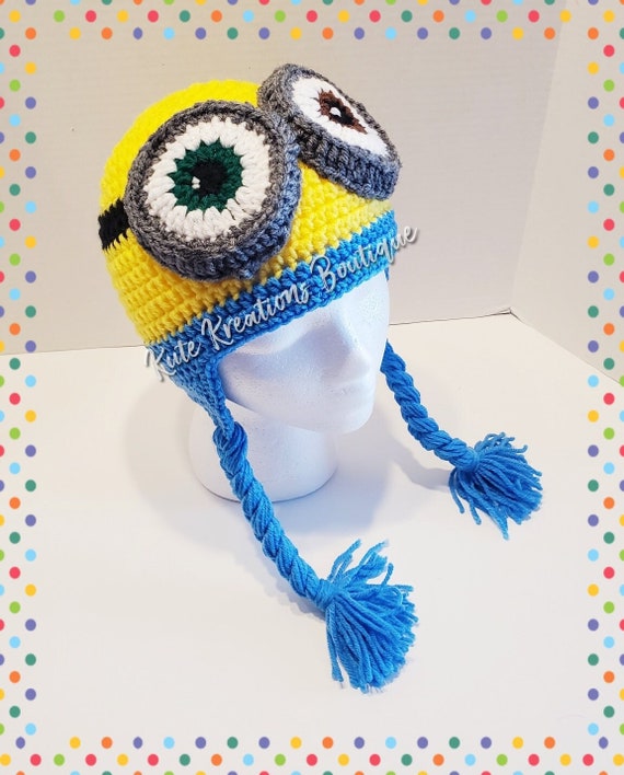 Crochet Minion Hat Inspired