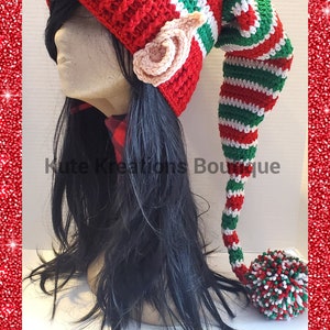 Crochet Elf Hat/Elf Hat