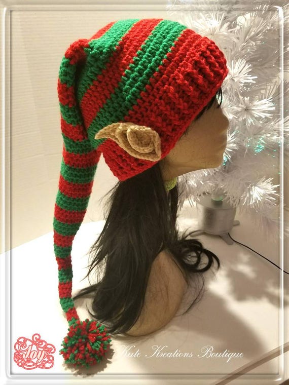 Crochet Elf Hat/Elf Hat