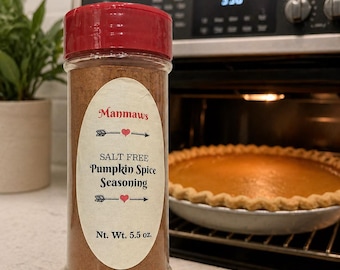 Manmaws SALT FREE Pumpkin Spice Blend/Handcrafted Seasoning/Handmade Spice Mixes