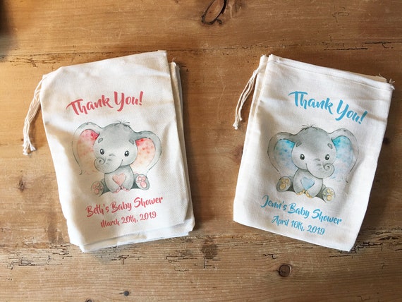 elephant baby shower favors boy