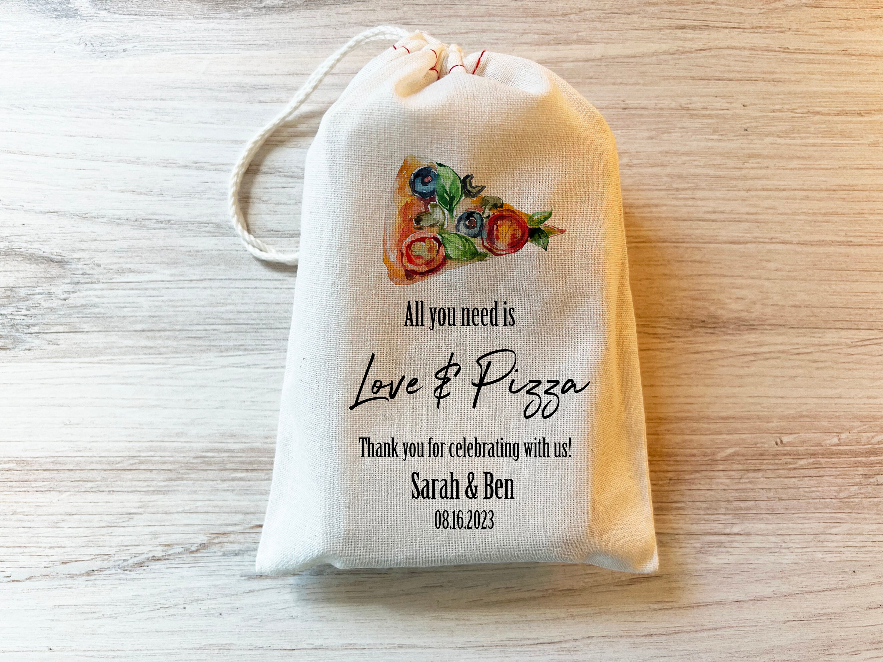 custom pizza bags