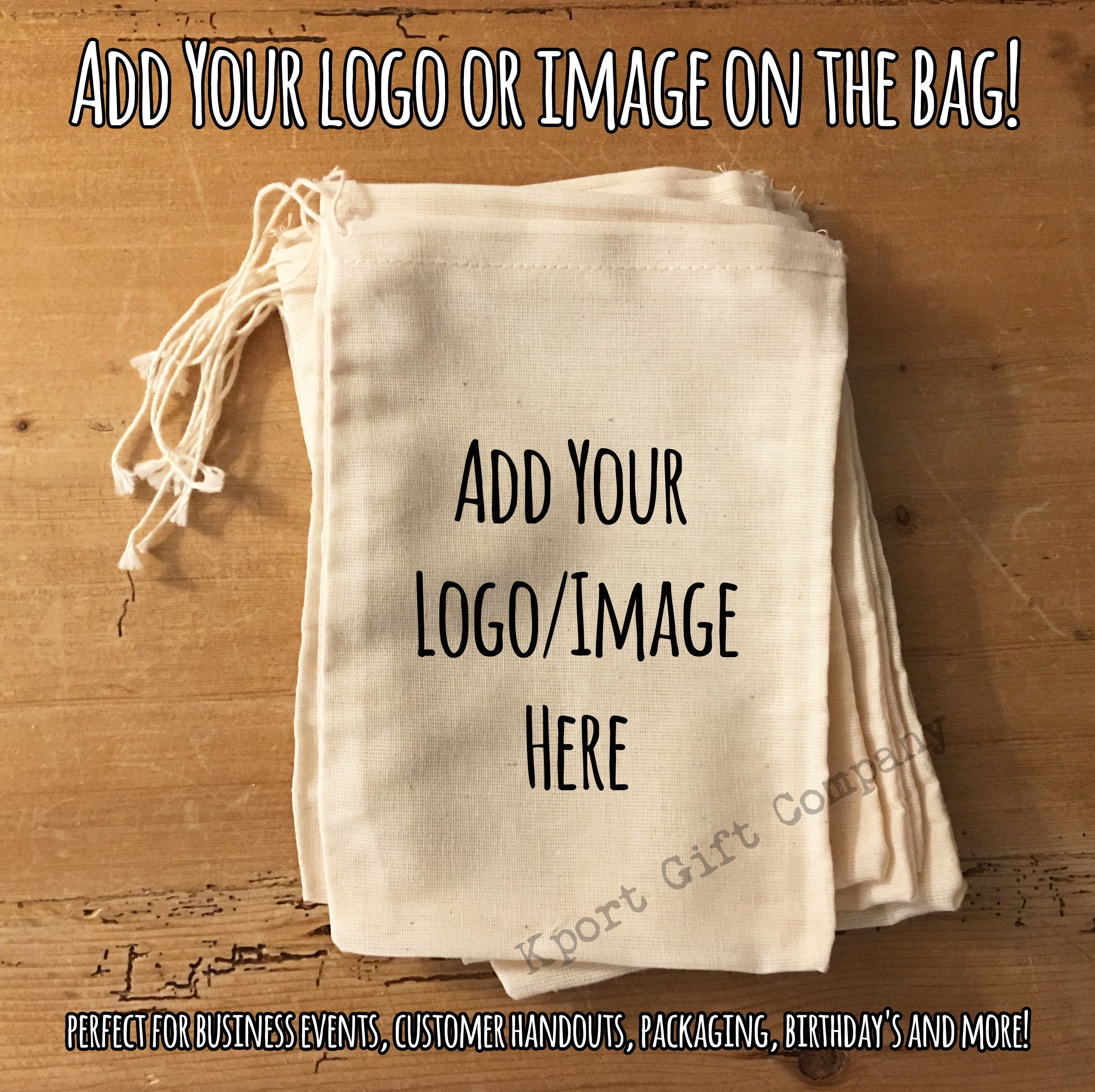1 Custom Logo Merchandise Bag Business 